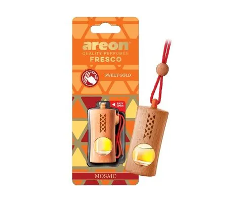 Ароматизатор AREON Fresco Mosaic Sweet Gold (Сладкое золото), 4мл