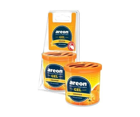 Ароматизатор AREON Gel Can Blister Orange (Апельсин), 35гр