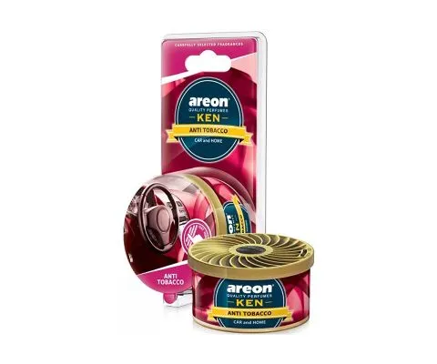 Ароматизатор AREON Ken Blister Antitobacco (Антитабак), 35гр