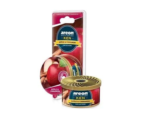 Ароматизатор AREON Ken Blister Apple & Cinnamon (Яблоко и корица), 35гр