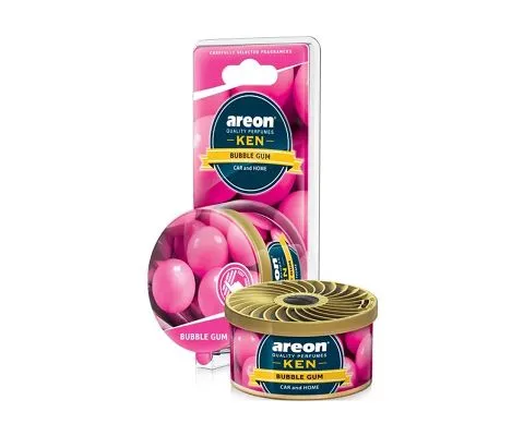 Ароматизатор AREON Ken Blister Bubble Gum (Бабл Гам), 35гр