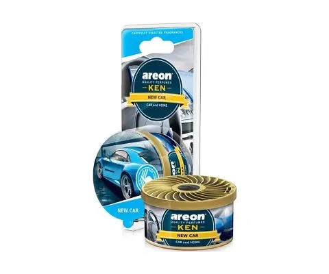 Ароматизатор AREON Ken Blister New Car (Новая машина), 35гр