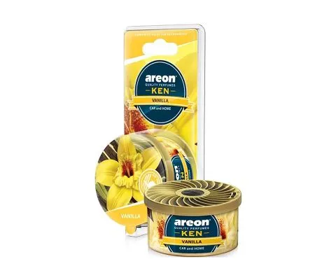 Ароматизатор AREON Ken Blister Vanilla (Ваниль), 35гр