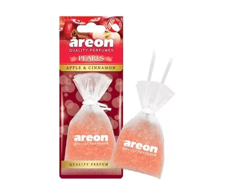 Ароматизатор AREON Pearls Lux Apple & Cinnamon (Яблоко и корица), 1шт