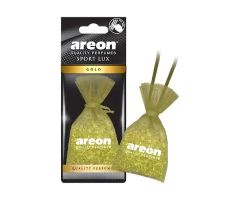 Ароматизатор AREON Pearls Lux Gold (Золото), 1шт