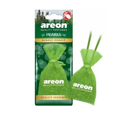 Ароматизатор AREON Pearls Nordic Forest (Северный лес), 1шт