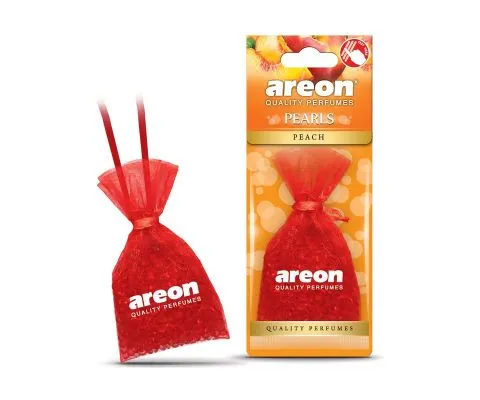 Ароматизатор AREON Pearls Peach (Персик), 1шт
