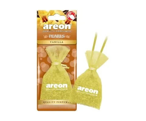 Ароматизатор AREON Pearls Vanilla (Ваниль), 1шт