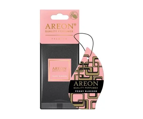 Ароматизатор AREON Premium Peony Blossom (Цветущий пион), 1шт