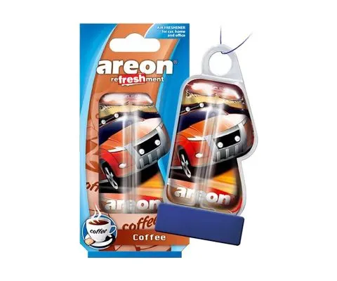 Ароматизатор AREON Refreshment Liquid Coffee (Кофе), 15гр
