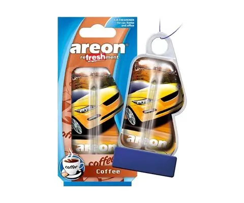 Ароматизатор AREON Refreshment Liquid Coffee (Кофе), 15гр
