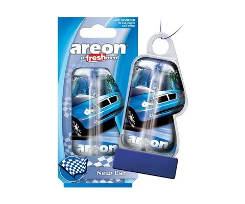 Ароматизатор AREON Refreshment Liquid New Car (Новая машина), 15гр