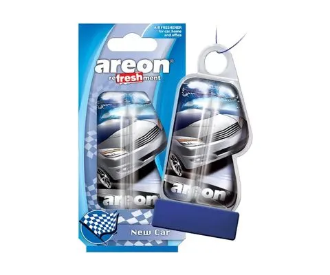 Ароматизатор AREON Refreshment Liquid New Car (Новая машина), 15гр