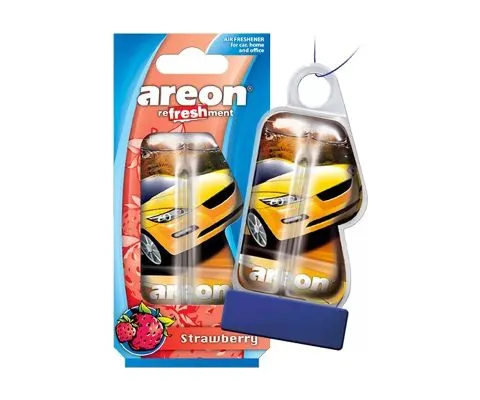 Ароматизатор AREON Refreshment Liquid Strawberry (Клубника), 15гр