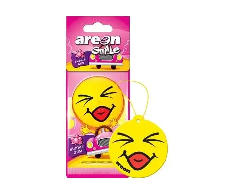 Ароматизатор AREON Smile Babble Gum (Бабл Гам), 1шт