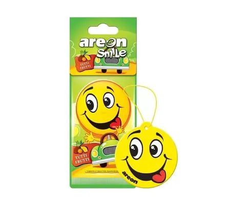 Ароматизатор AREON Smile Tutti Frutti (Тутти Фрутти), 1шт
