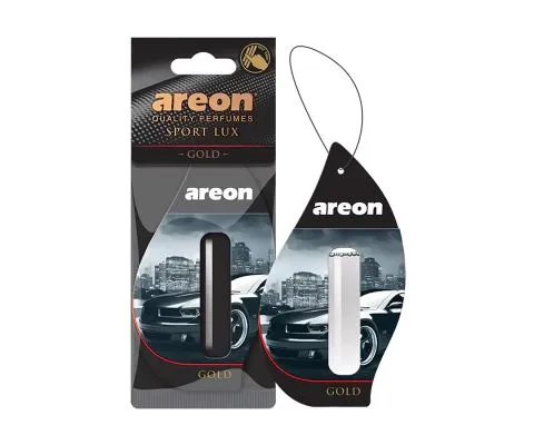 Ароматизатор AREON Sport Lux Liquid Gold (Золото), 5мл