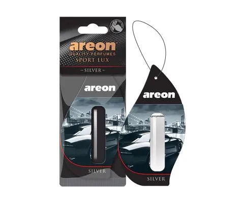 Ароматизатор AREON Sport Lux Liquid Silver (Серебро), 5мл