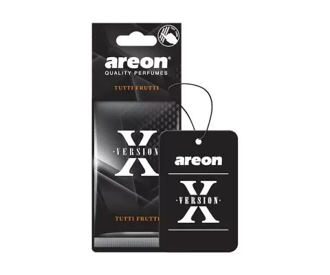 Ароматизатор AREON X Version Tutti Frutti (Тутти Фрутти), 1шт
