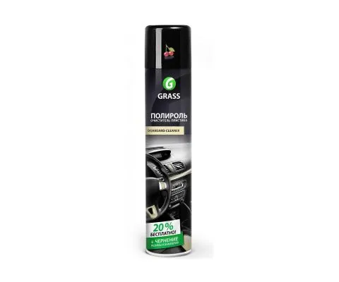 Полироль-очиститель пластика GRASS Dashboard Cleaner Вишня, 75мл