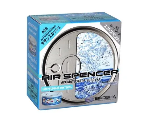 Ароматизатор EIKOSHA Air Spencer Sazan Squash - Цитрусовый коктейль, 40гр