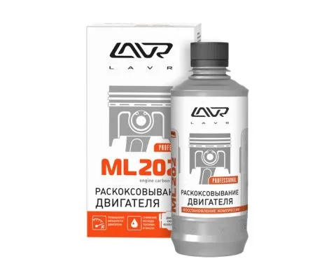 Раскоксовка двигателя LAVR ML202 для двигателей до 2 литров, 320мл