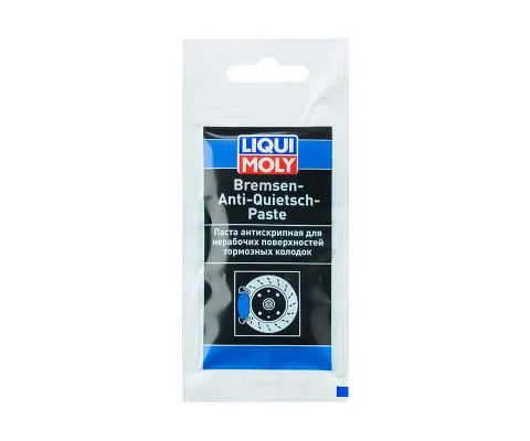 Синтетическая смазка для тормозной системы LIQUI MOLY Bremsen-Anti-Quietsch-Paste, 10гр