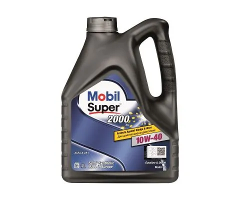 Моторное масло MOBIL Super 2000 X1 10W40, 4л