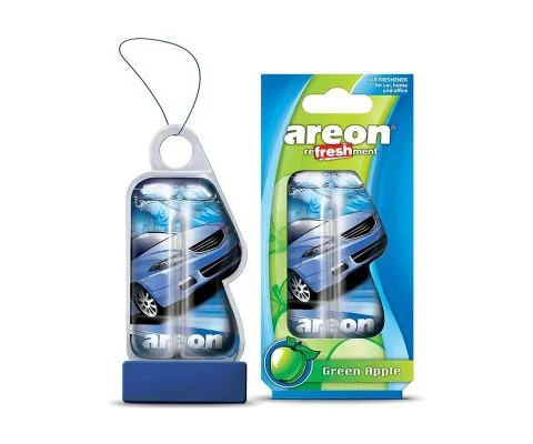 Ароматизатор AREON Refreshment Liquid Green Apple (Зеленое яблоко), 15гр