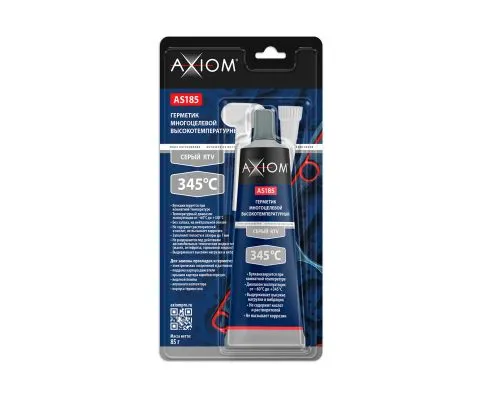 Герметик для формирования прокладок многоцелевой высокотемпературный AXIOM Серый, 85гр