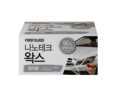 Воск для белых автомобилей BULLSONE Nanotech Wax For White Car, 300г