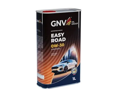 Моторное масло GNV Easy Road 0W30, 1л