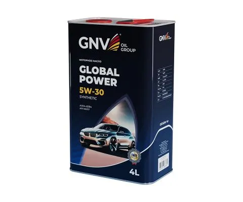 Моторное масло GNV Global Power 5W30 Synthetic, 4л
