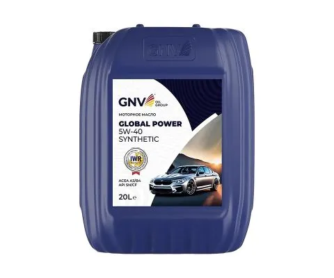 Моторное масло GNV Global Power 5W40 Synthetic, 1л на розлив