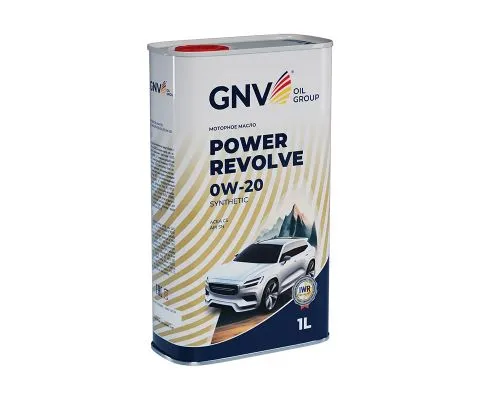 Моторное масло GNV Power Revolve 0W20, 1л