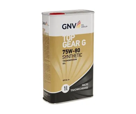 Трансмиссионное масло GNV Top Gear G 75W80, 1л