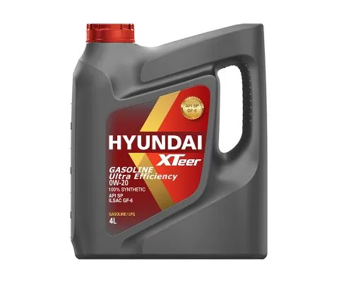Моторное масло HYUNDAI XTeer Gasoline Ultra Efficiency 0W20, 4л