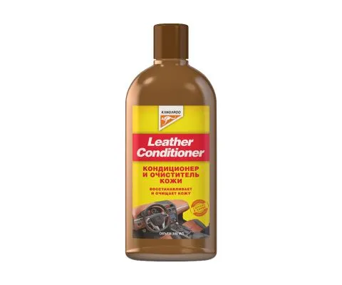 Кондиционер и очиститель кожи KANGAROO Leather Conditioner, 300мл