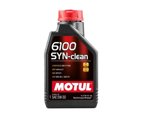 Моторное масло MOTUL 6100 Syn-Clean 5W30, 1л