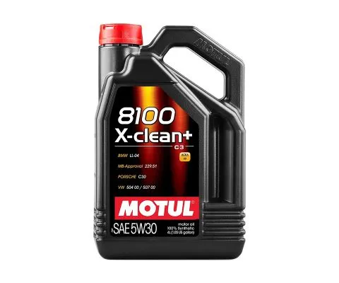 Моторное масло MOTUL 8100 X-Clean+ 5W30, 4л