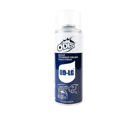 Белая литиевая смазка ODIS Lithium Grease OD-LG Водостойкая, 450мл