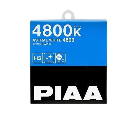 Лампа головного света PIAA Astral White H3 12V 55W, набор 2 шт