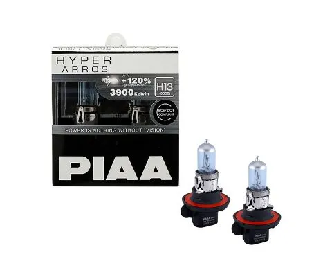 Лампа головного света PIAA Hyper Arros H13 (9008) 12V 65/55W P26.4t, набор 2шт