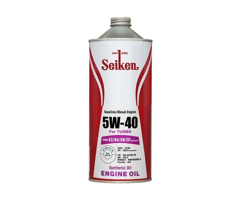 Моторное масло SEIKEN 5W40 A3/B4 SN/CF, 1л