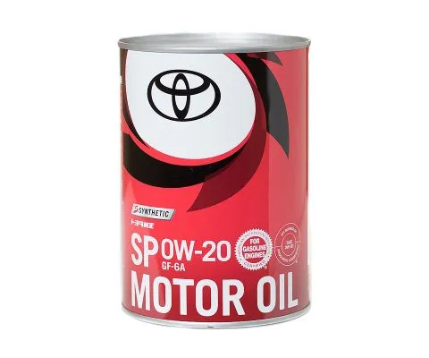 Моторное масло TOYOTA Motor Oil 0W20 SP, 1л