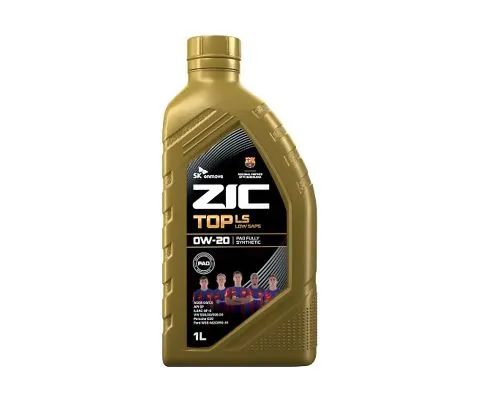 Моторное масло ZIC TOP LS 0W20, 1л