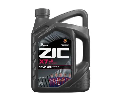 Моторное масло ZIC X7 LS 10W40, 4л