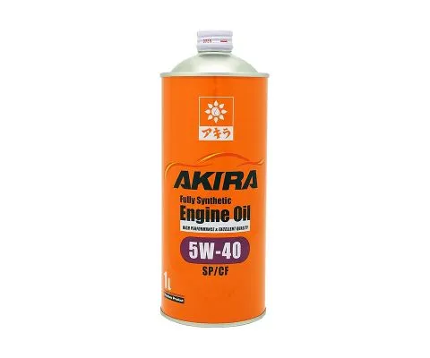 Моторное масло AKIRA Fully Synthetic 5W40 SP/CF, 1л