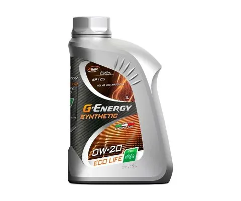 Моторное масло G-ENERGY Synthetic Eco Life 0W20, 1л