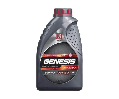 Моторное масло ЛУКОЙЛ Genesis Armortech 5W40, 1л